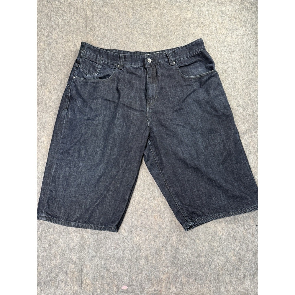 Rocawear Men's Denim Shorts 42 Blue Original Fit Flap‎ Pockets Cotton